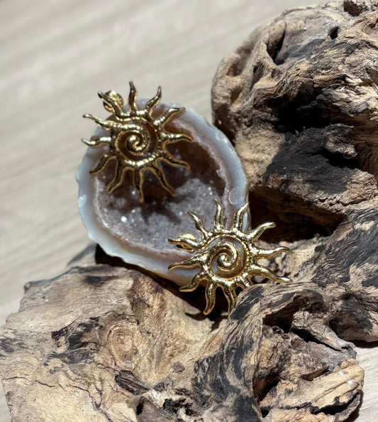 Boucles d’oreilles “Sun”