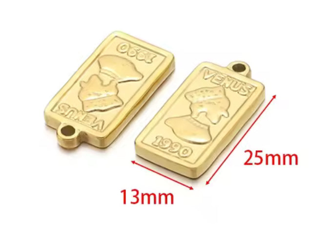 Breloques en Acier Inoxydable – Personnalise ton collier