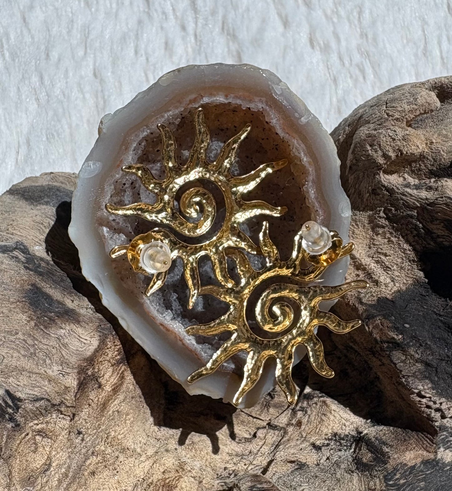 Boucles d’oreilles “Sun”