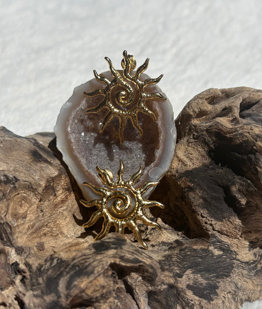 Boucles d’oreilles “Sun”